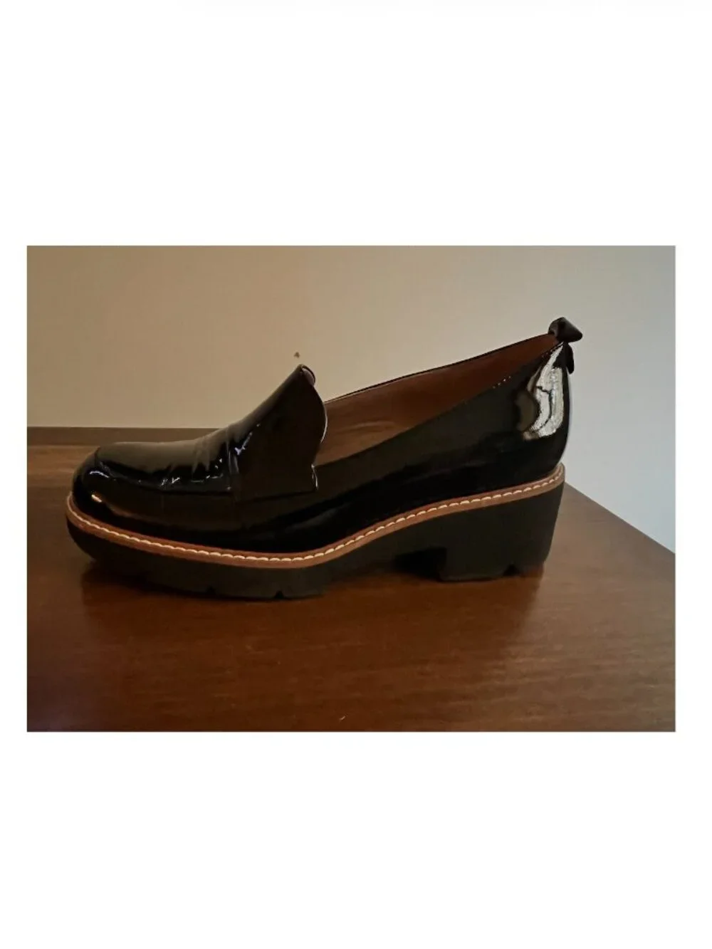 Naturalizer Black Patent Leather Loafer